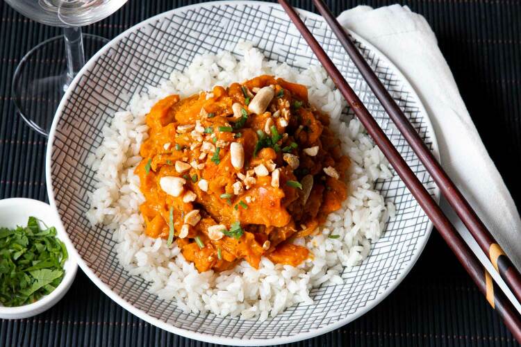 Recette Curry thaï rouge aux légumes